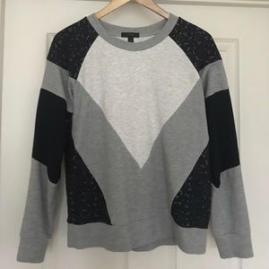J. Crew Sweatshirt with Lace