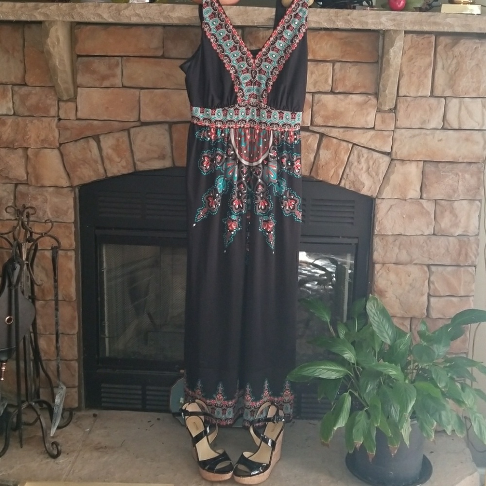 INC Black with silver gromets and SW Pattern