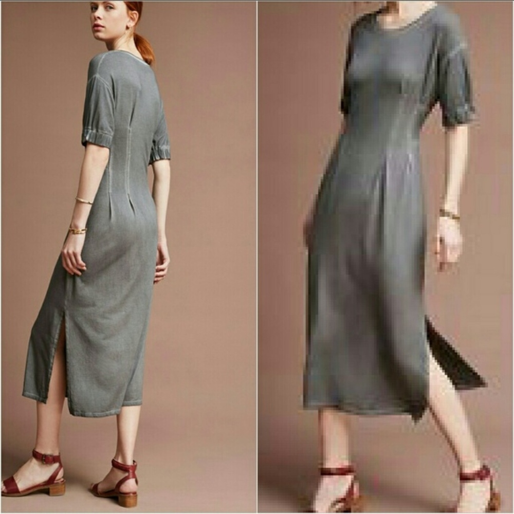 Holding Horses midi dress ANTHROPOLOGIE S
