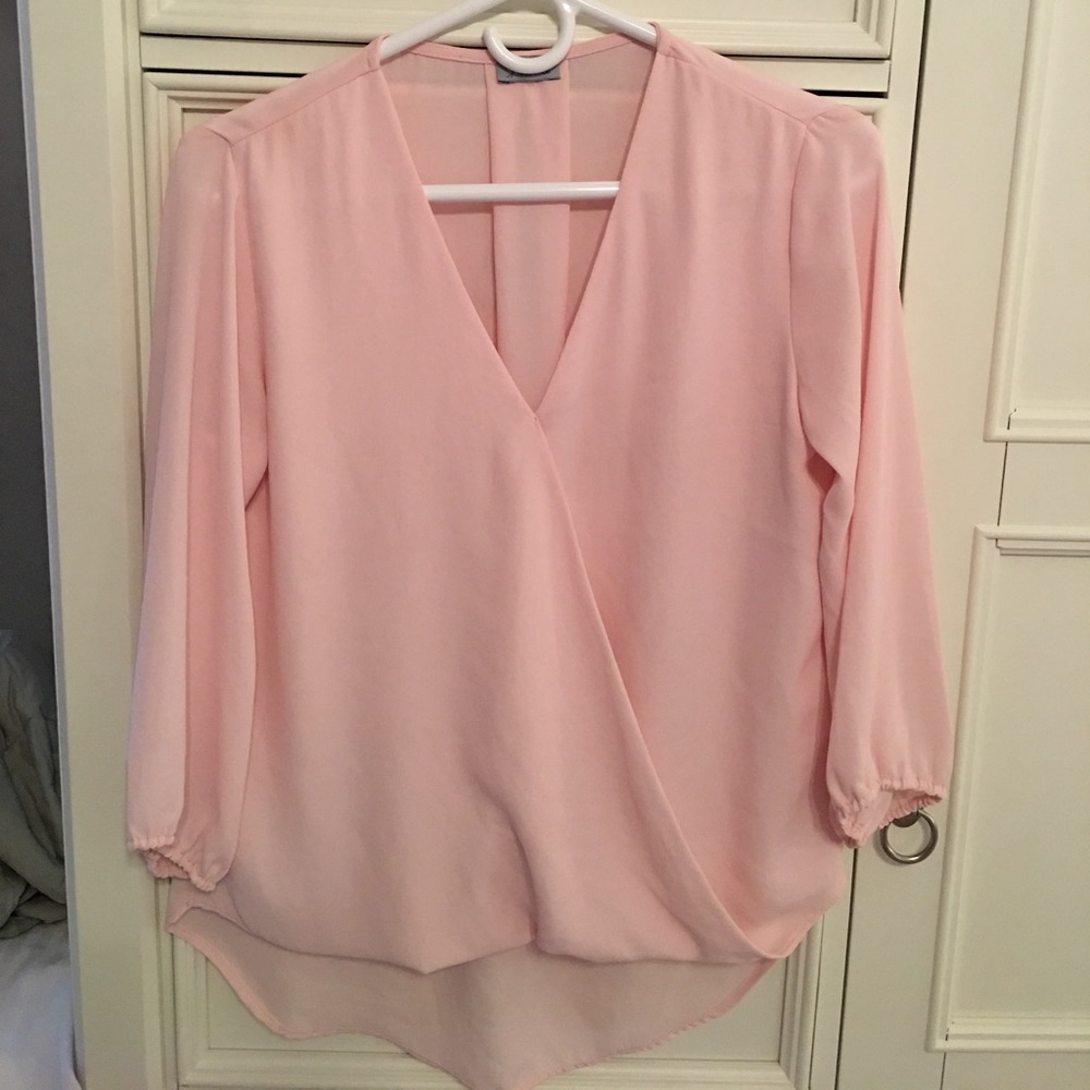 Light pink blouse