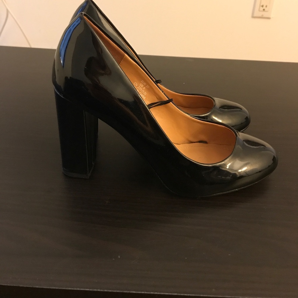 H&M Patent Pumps