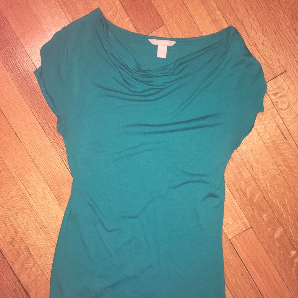 Banana Republic cowl neck tee