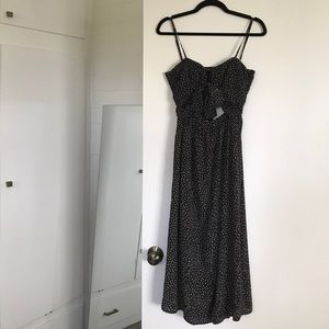 Flynn Skye dotted dress with cutouts