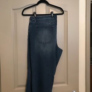 Women’s plus boot cut jeans