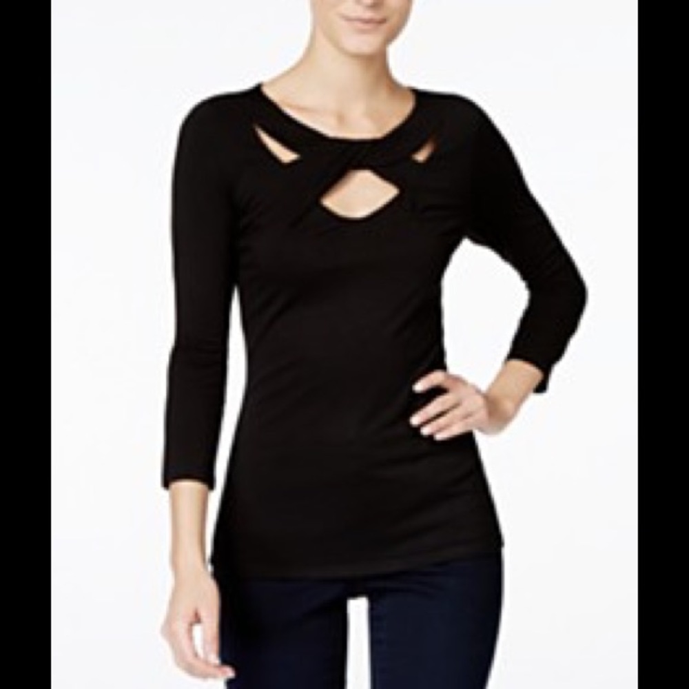 International Concepts Blue Top