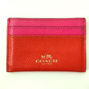 Coach card holder