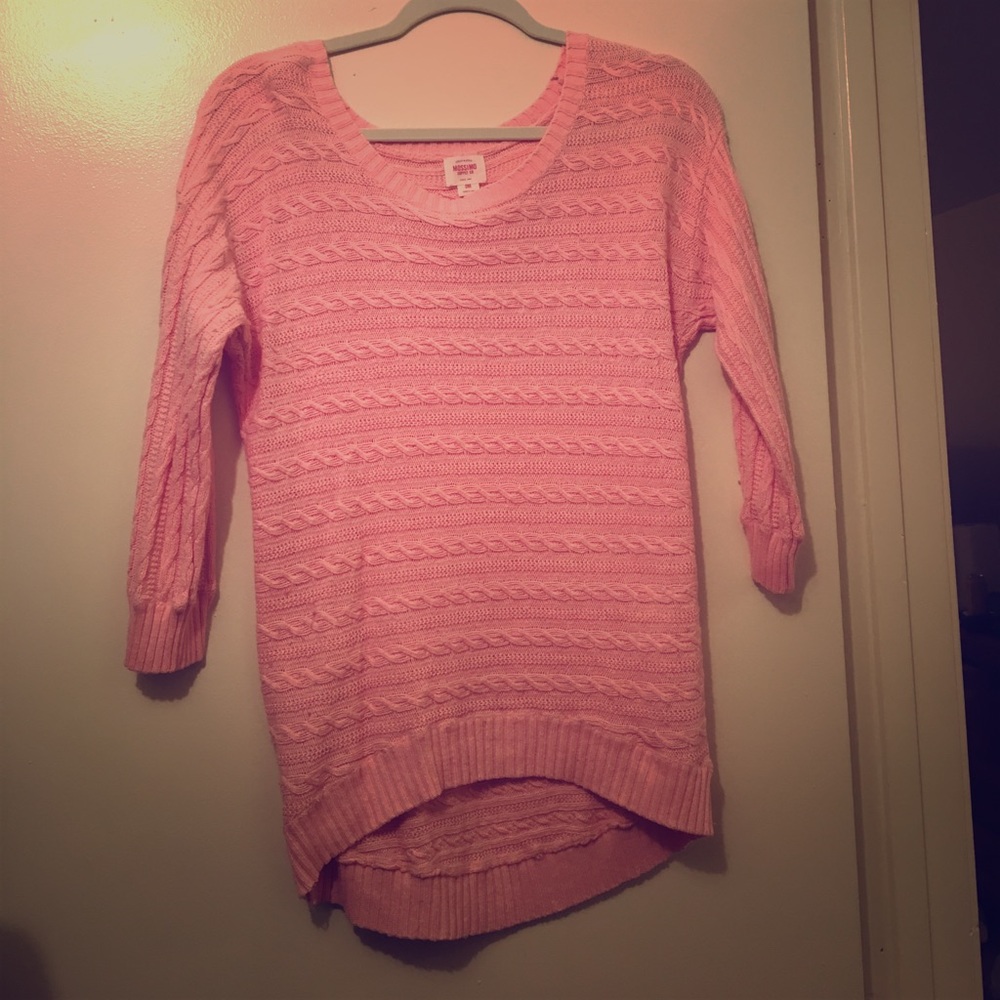 Target medium pink sweater