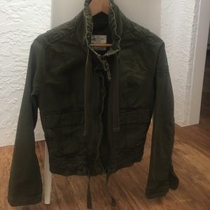 Abercrombie & Fitch military style jacket. Size L