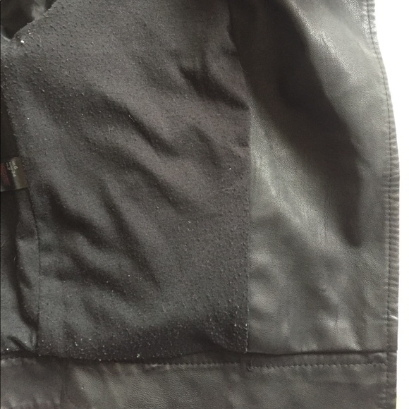 Top shop Faux leather jacket size 2 - Picture 7 of 7