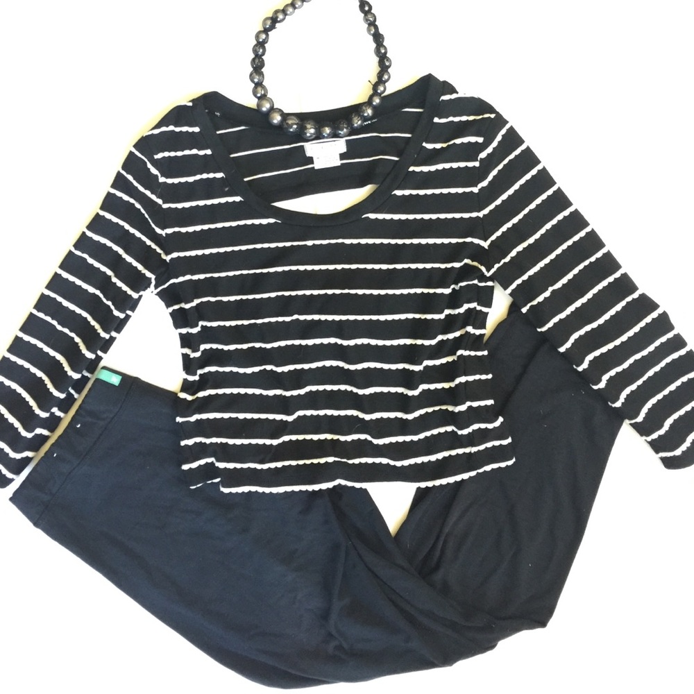 Anthropologie Open Back Cooperative Crop Top