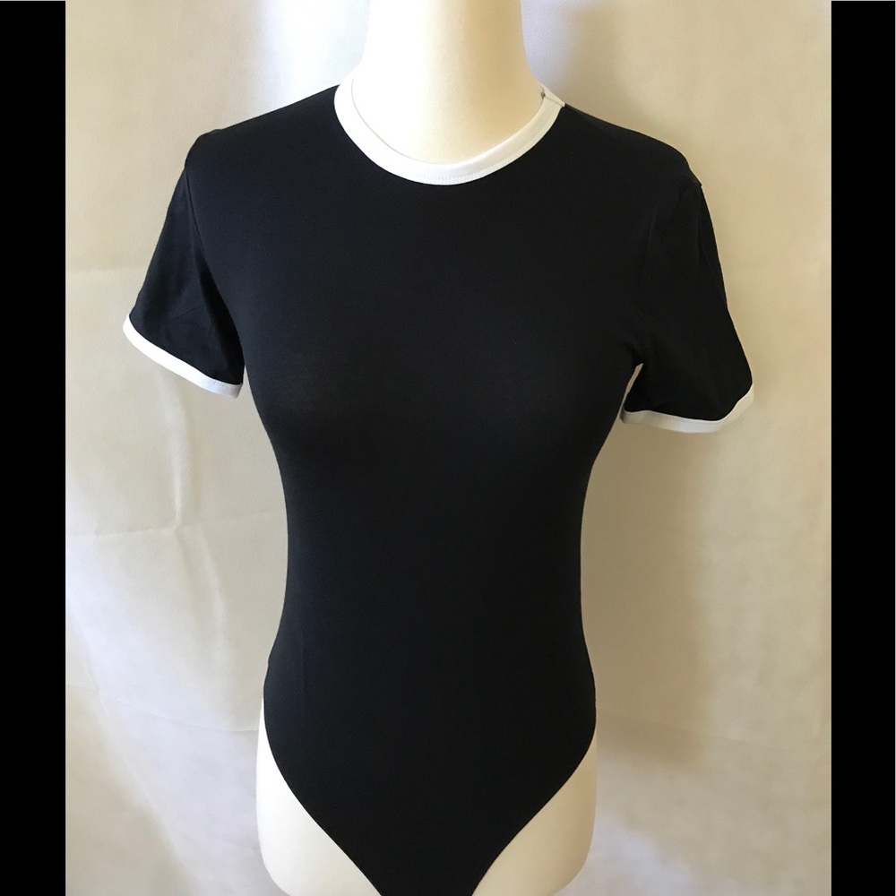 ZARA NWT T-SHIRT BODYSUIT SIZE S