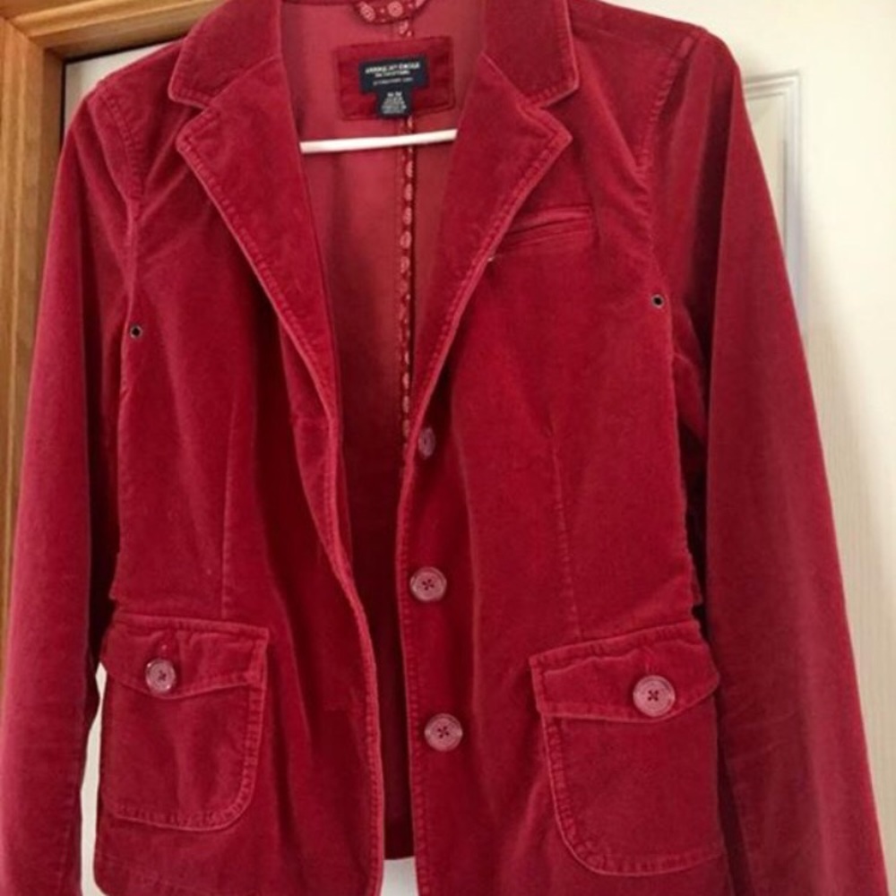 Red blazer