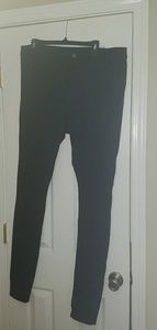 Asos worn black skinny jeans.