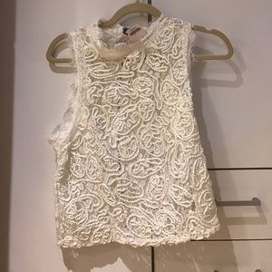 Brand new ! WITH TAGS! Zara Beautiful Lace top