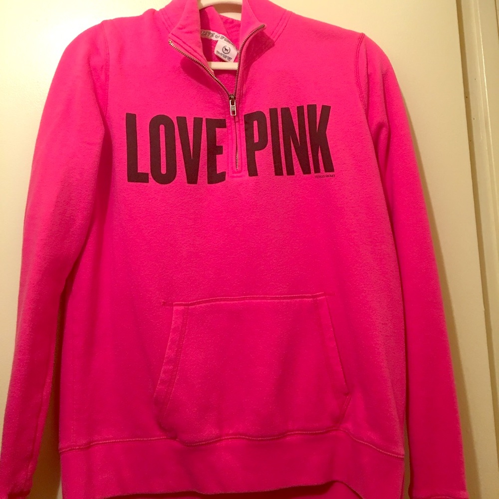 Victoria’s Secret 3/4 ZIP Crew Medium