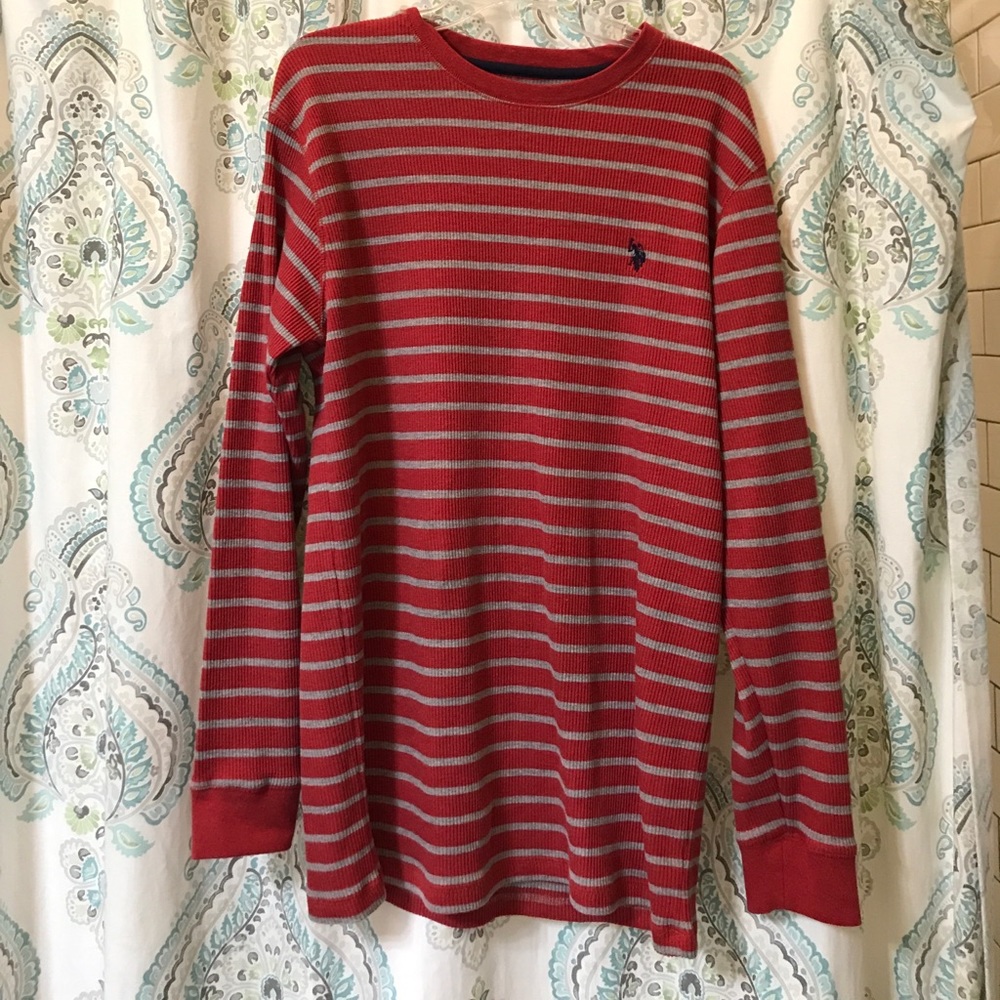 Men’s Polo Long Sleeve Pullover