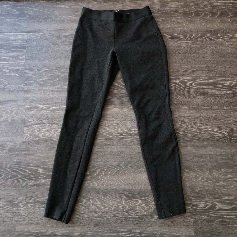 J. Crew charcoal skinny stretch pants