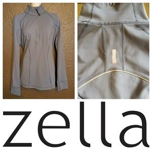 Zella | XL | 3/4 Zip Pullover | Grey