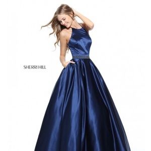 Sherri Hill Blue 51036