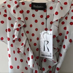 Realisation Valentina Dress Cherry