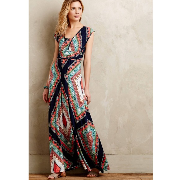 Anthropologie Dresses & Skirts - {Anthropologie} Maeve Verda Maxi Dress