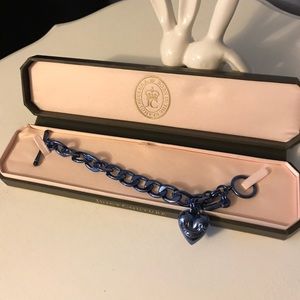 Blue Juicy Couture charm bracelet