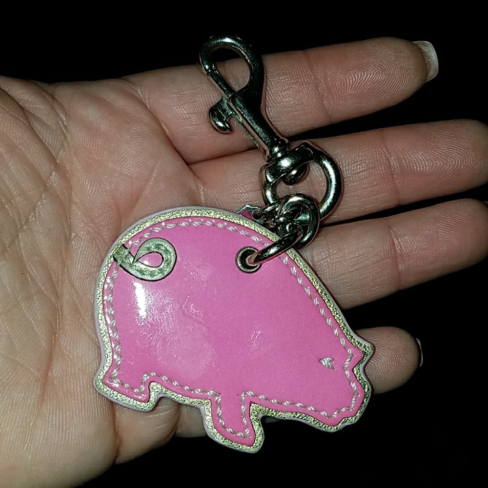 Coach Pig Keychain - Picture 2 of 5