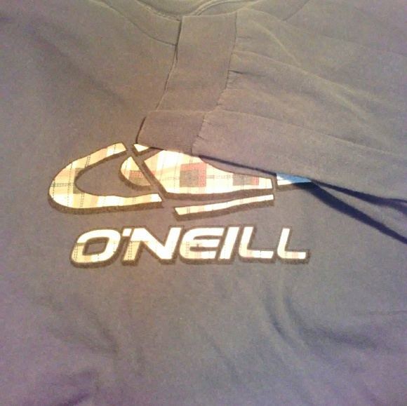 ONEILL Surfer Beach Long Sleeve Henley/ Tee~EUC~XXL - Picture 2 of 4