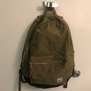Army Green Herschel Backpack