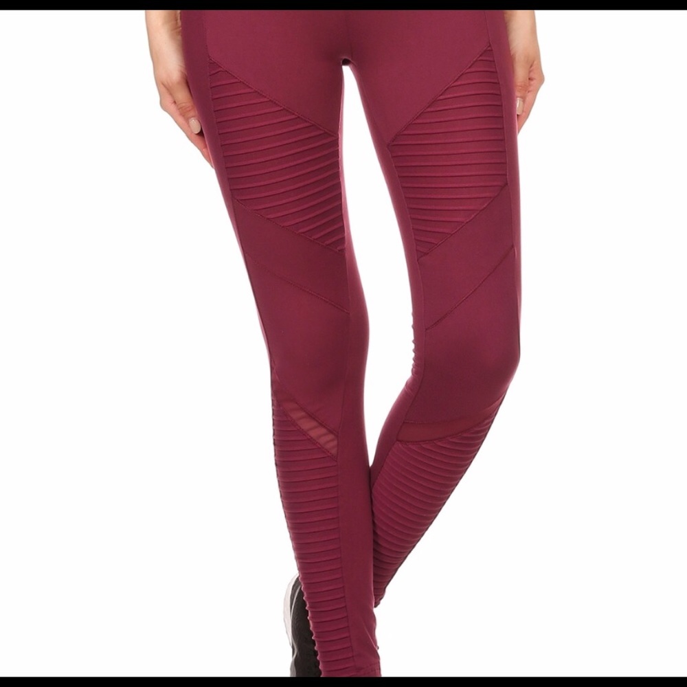 Moro Leggings, Wine color