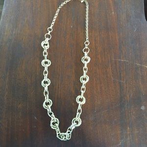 Banana Republic long gold chain necklace