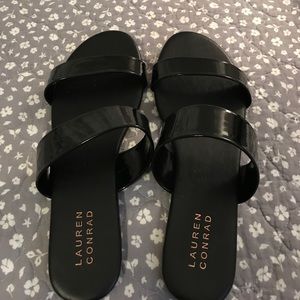 Black sandals