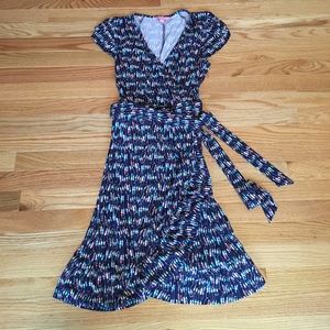 Lilly Pulitzer Wrap Dress Sz XS