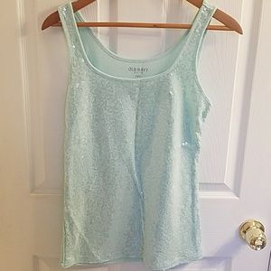 Set of 2 Sequin Tank Tops