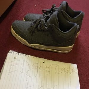 Jordan Retro 3s Wool