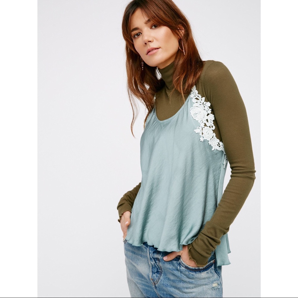 NWT Free People lace camisole