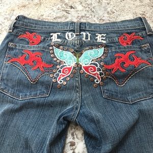 Handcrafted jeans