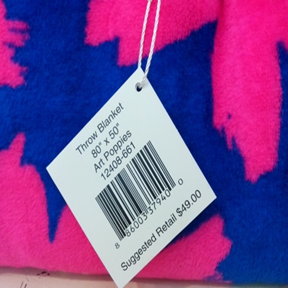 Throw blanket GIFT Vera Bradley super soft - Picture 3 of 5