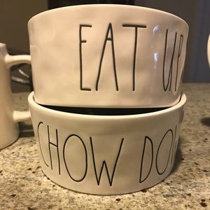 Rae Dunn Chow Down Dog Bowl