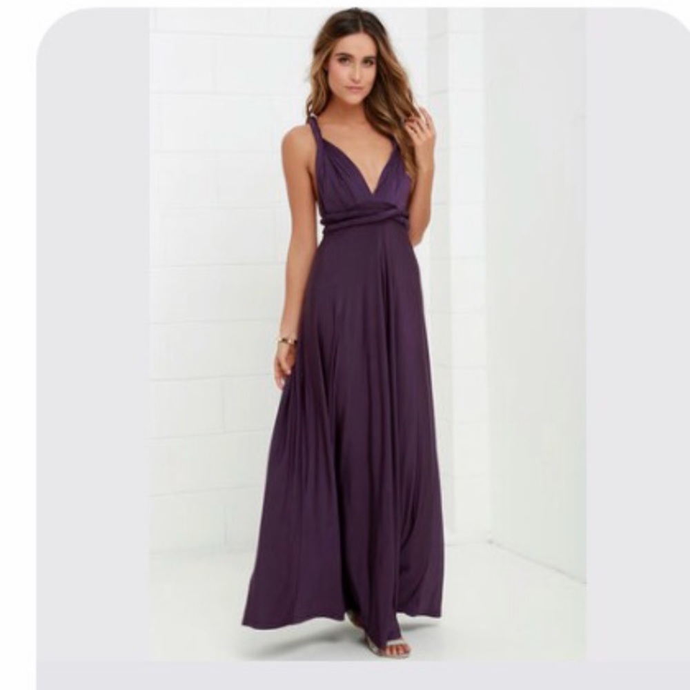 Lulus convertible maxi