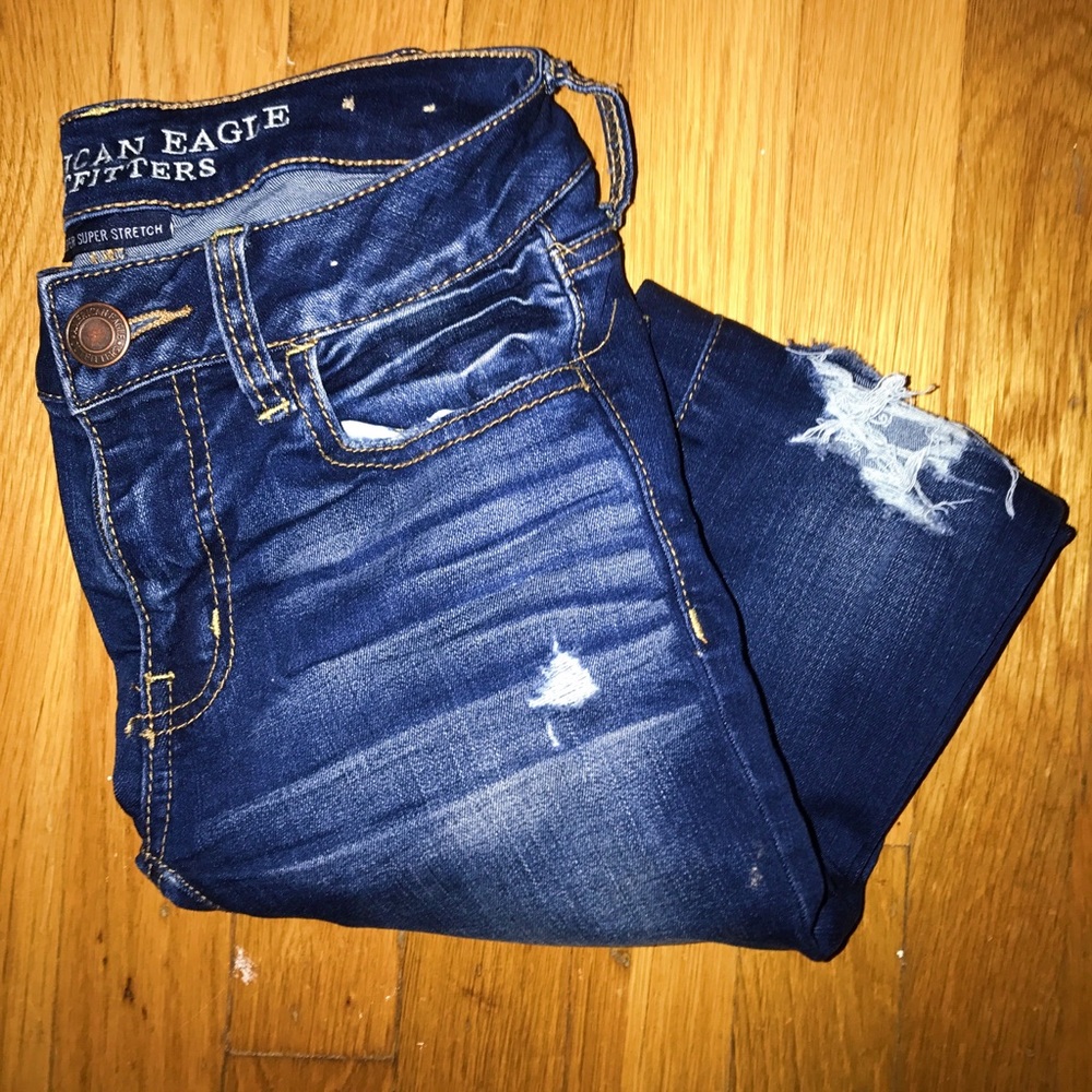 American Eagle Dark Wash Jegging