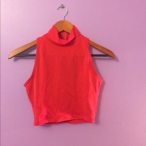 Red Balera Crop Top