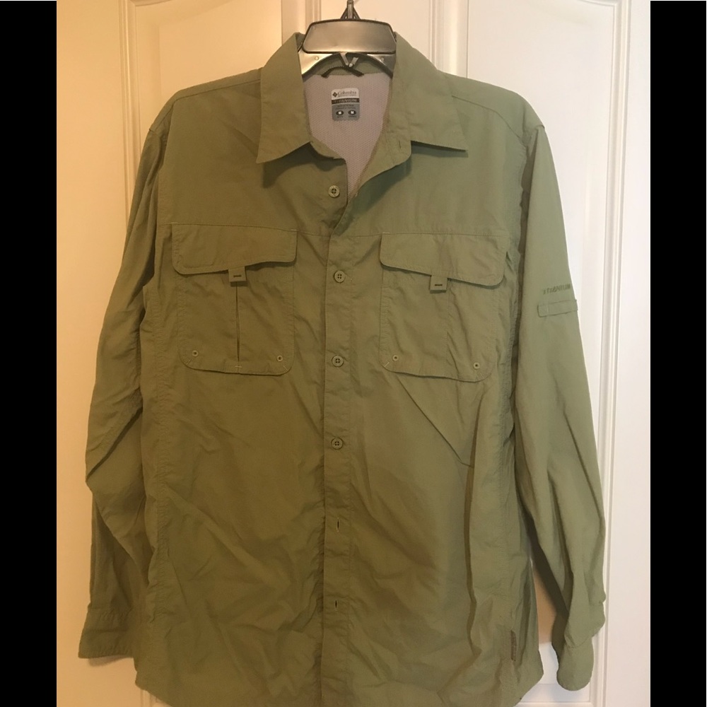 Columbia fly-fishing shirt