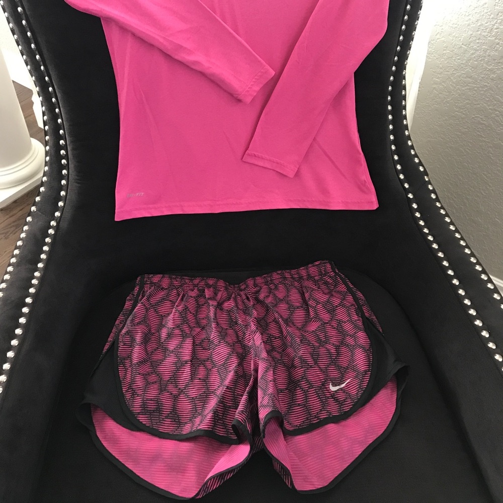 🥈2 items!! Nike Dry Fit Women's outfit! Small.