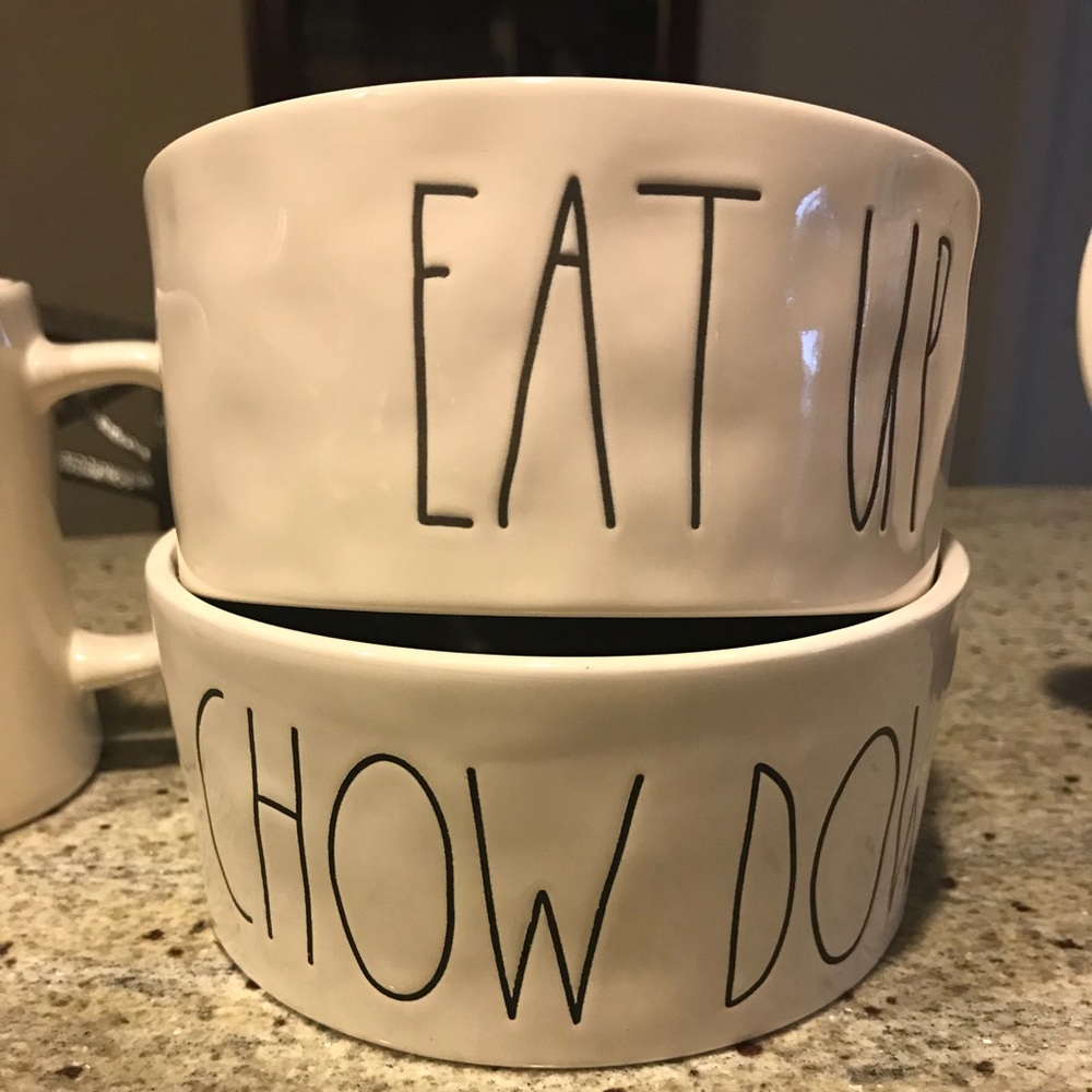 Rae Dunn Eat Up Dog Bowl