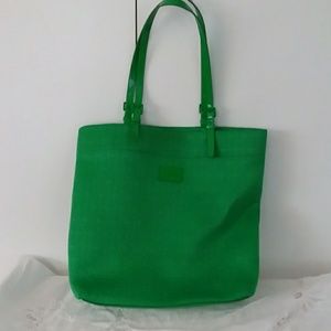 LARGE SCUBA KNIT TOTE