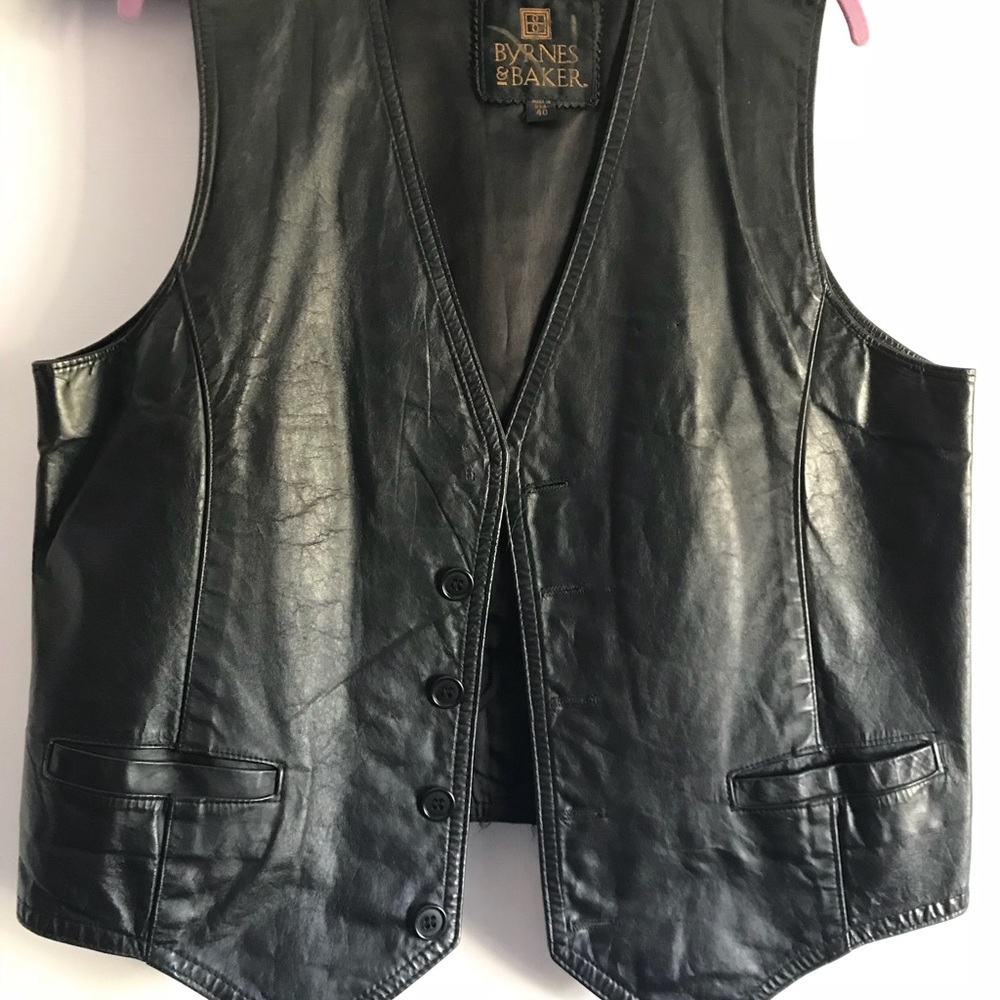 Men’s Leather biker vest