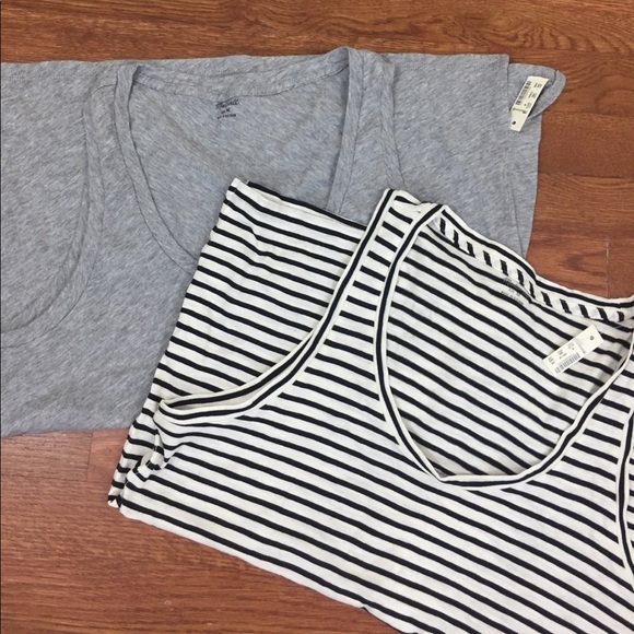 Madewell Tops - FIRM NWT Madewell Cotton Slub Scoop Neck Tank Top