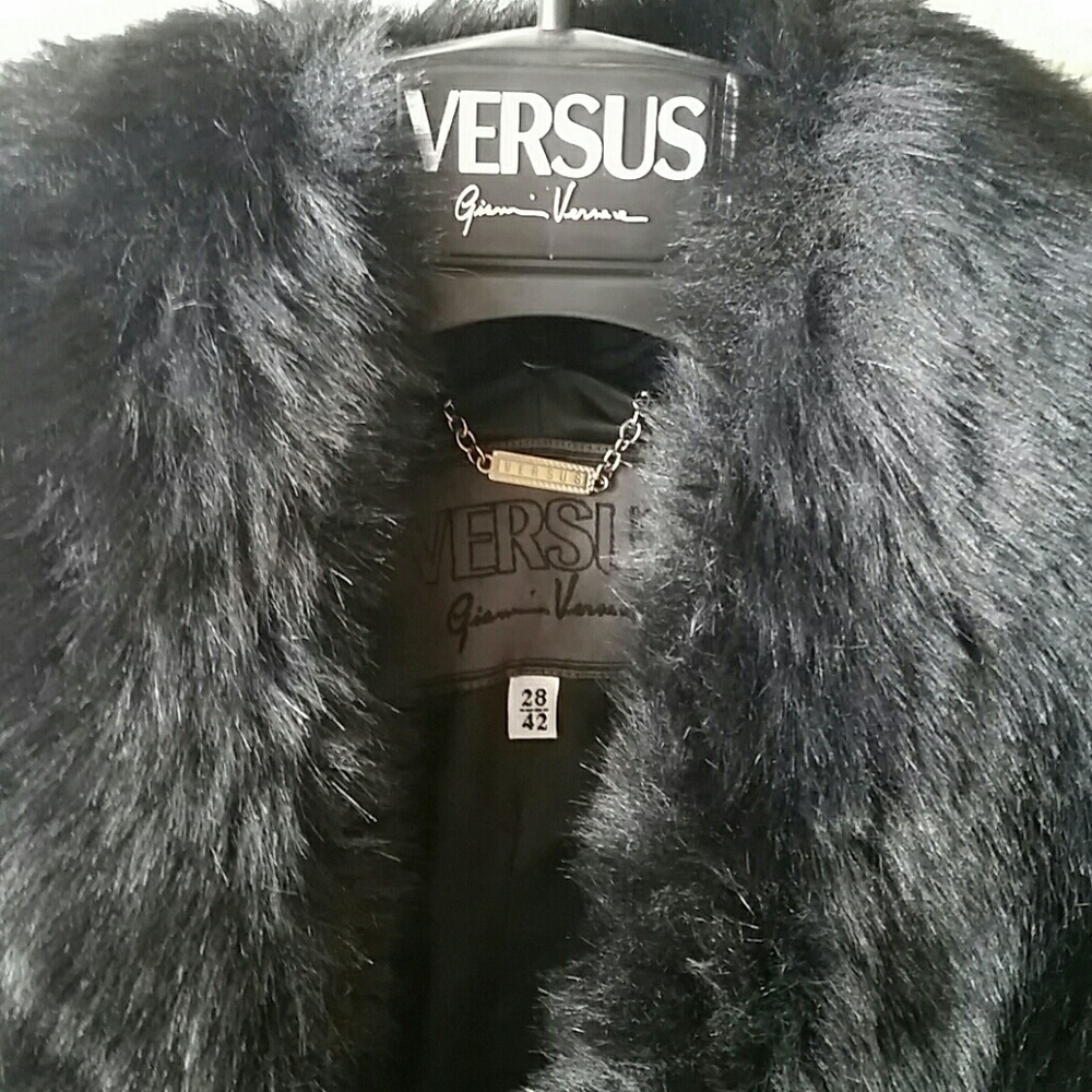 Versus Gianni Versace Woven Coat