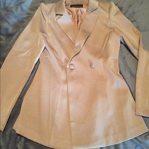 Naked Wardrobe, Rose gold blazer